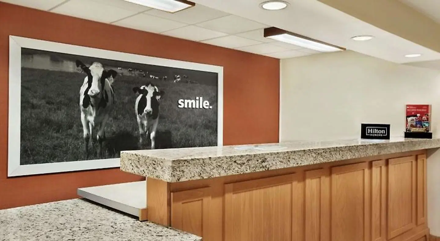 Hampton Inn Shawnee Badezimmer