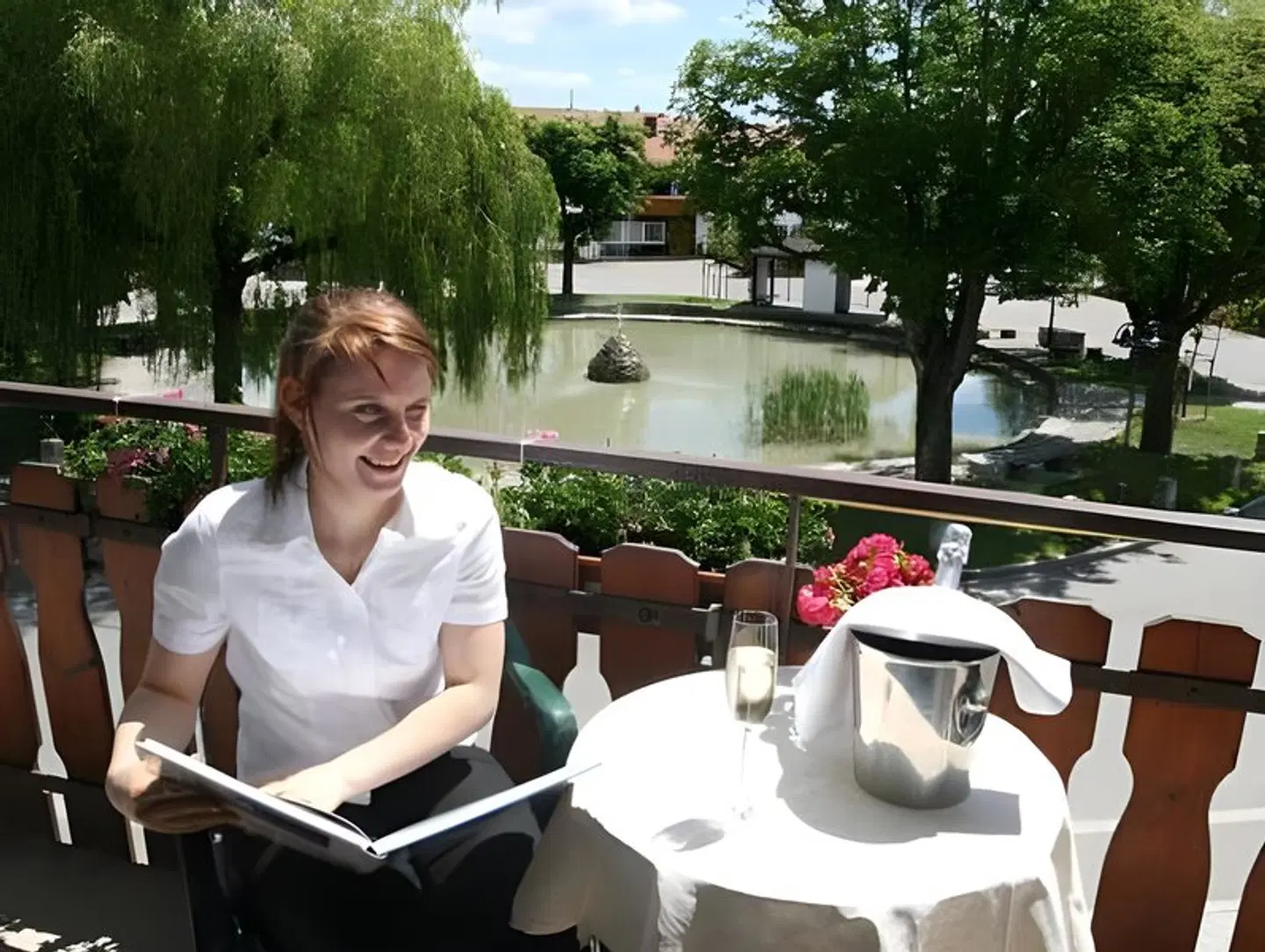 Hotel Gasthof Rössle Terrasse