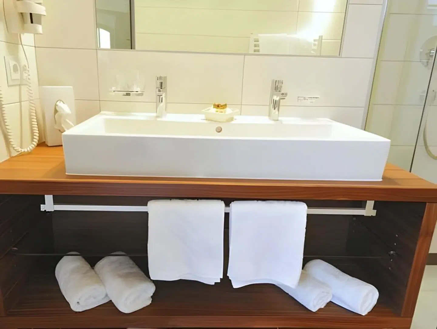 Rätia Alpinlounge Badezimmer