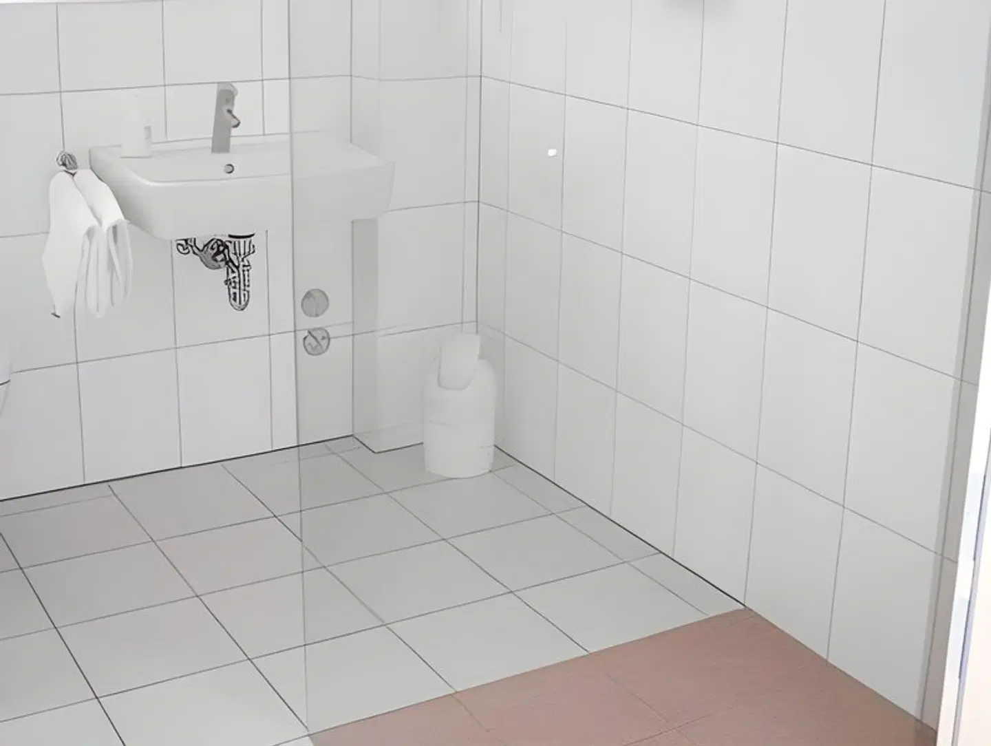 Hotel Hubertus Hamacher Badezimmer