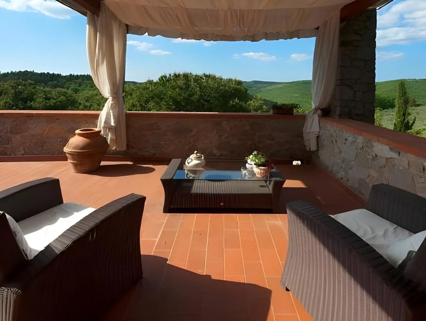 Villa Di Capovento Terrasse