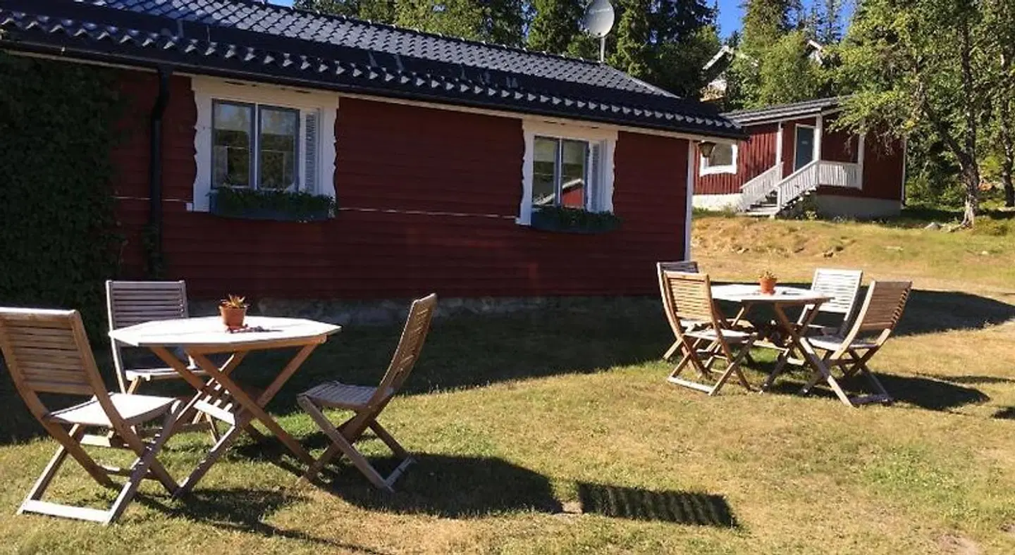Lövåsgårdens Fjällhotell Terrasse