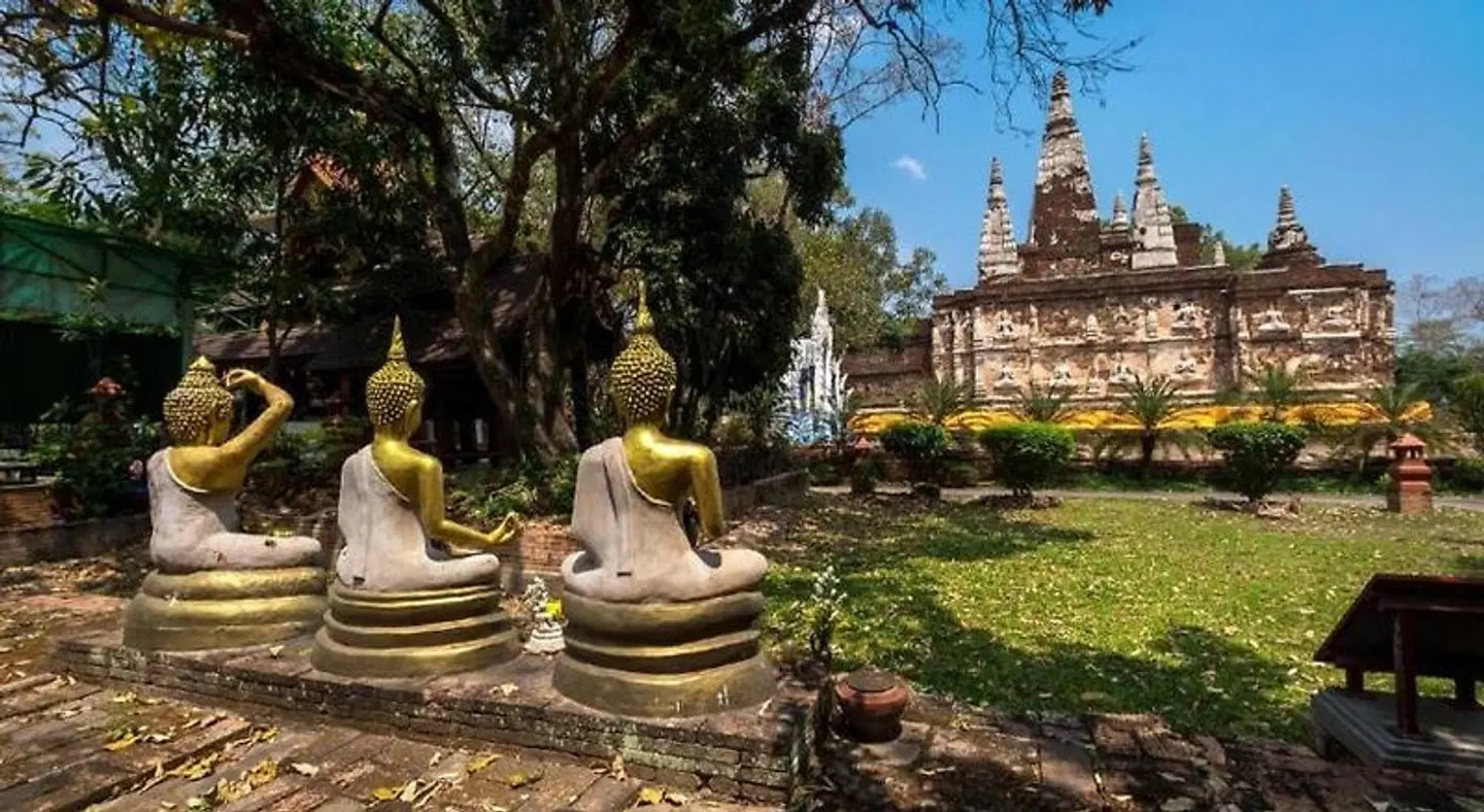 Baan Klang Wiang Boutique Hotel Chiang Mai Garten