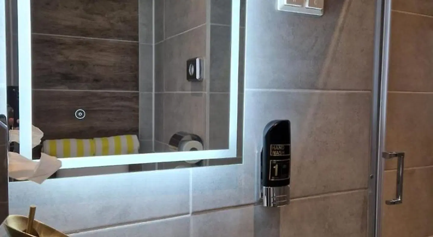 Hotel Paidion Badezimmer