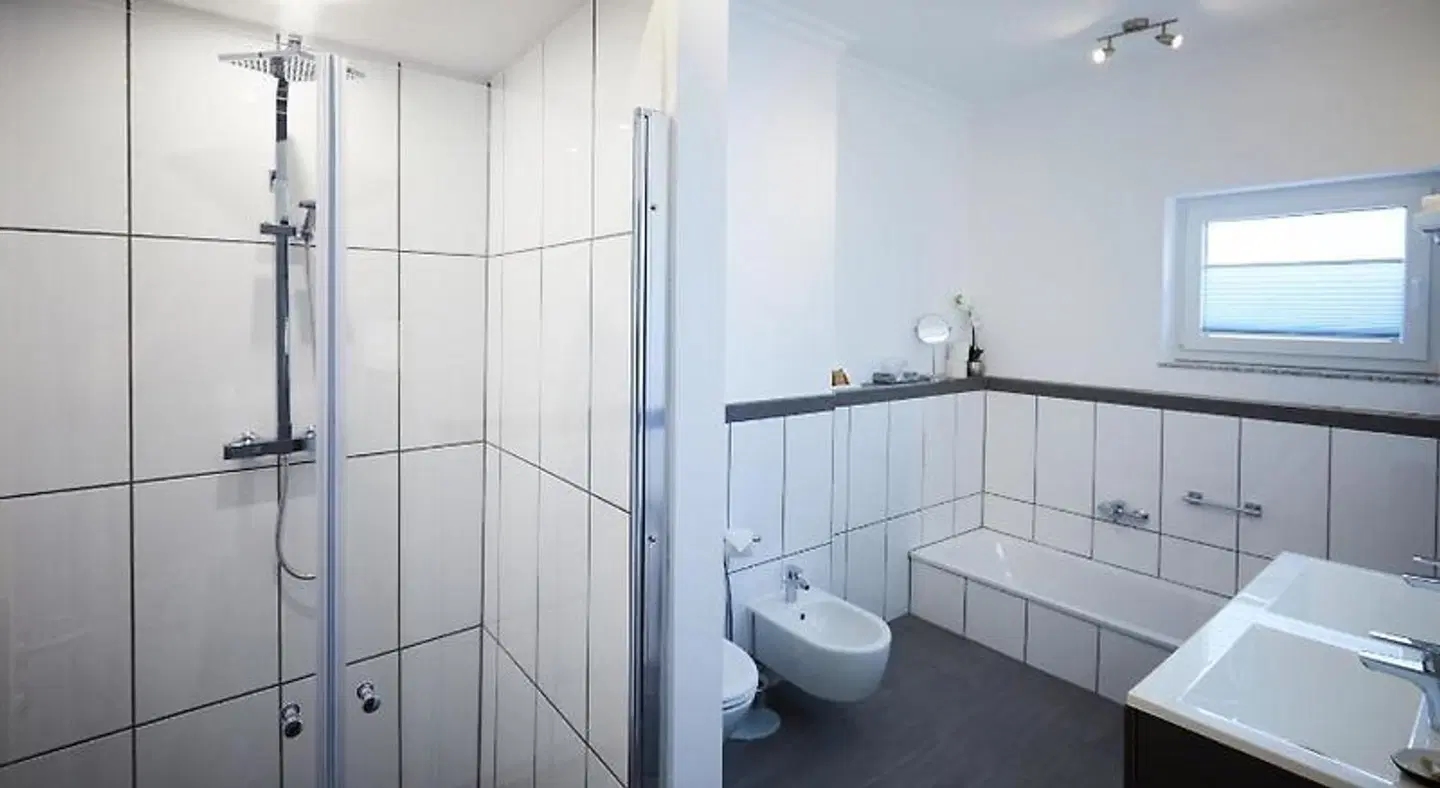 Hotel Garni am Schloss Badezimmer