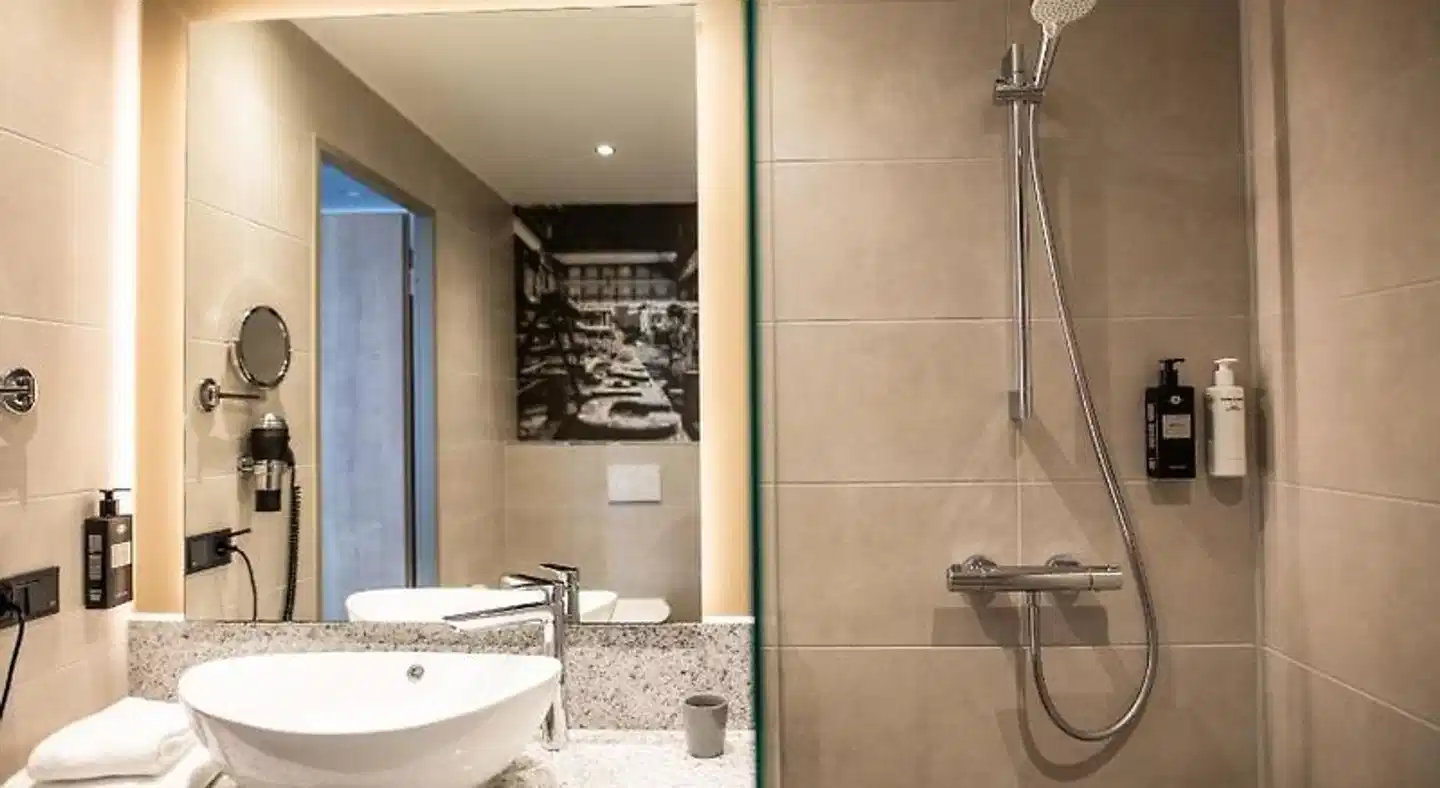 Das Steinmüller Hotel Badezimmer