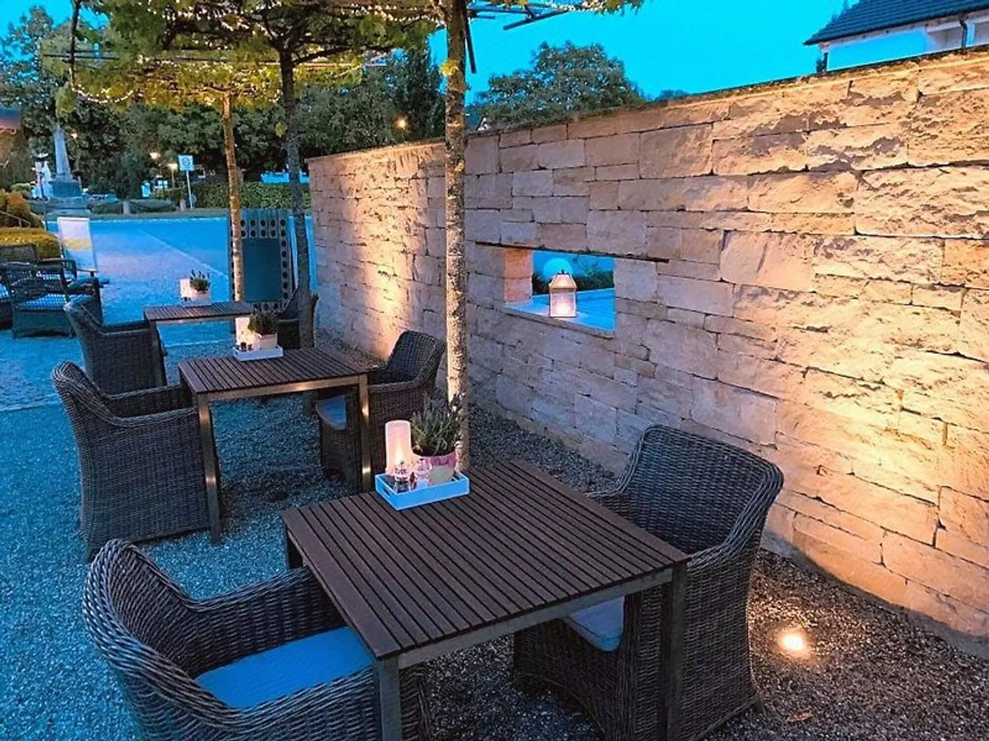 Taste Style Hotel Bären Auggen Terrasse