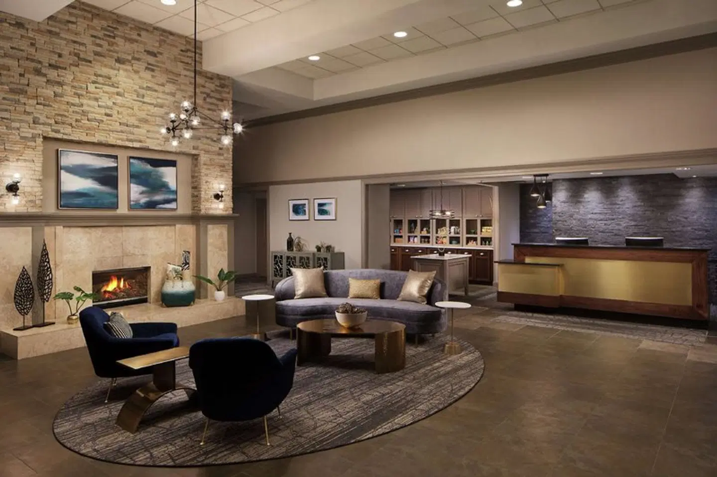 Homewood Suites by Hilton Lubbock LOUNGE_LOBBY