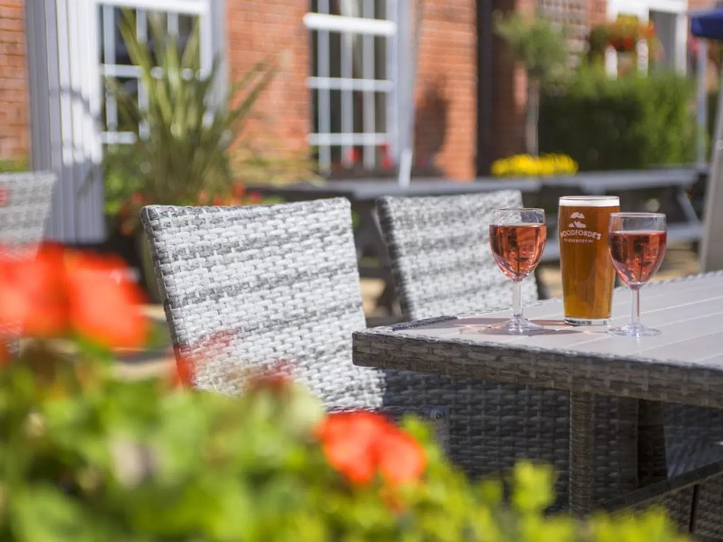 The Old Hall Hotel Garten