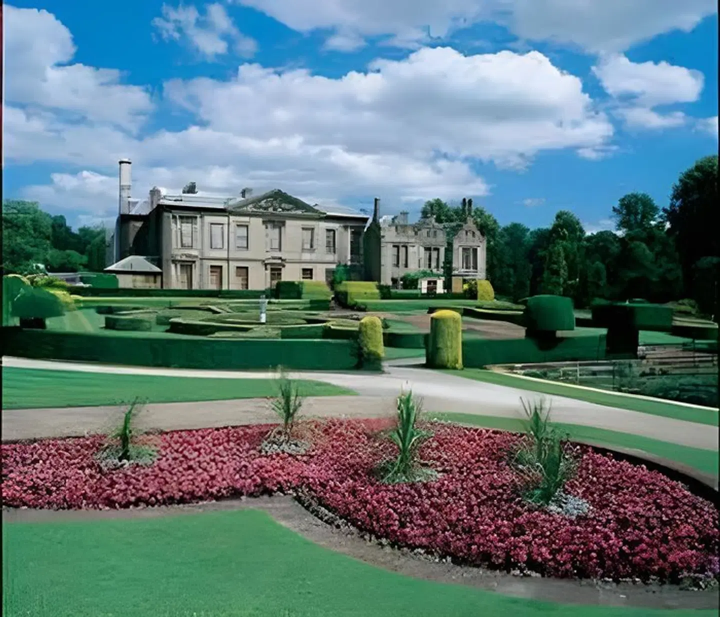 Coombe Abbey Garten
