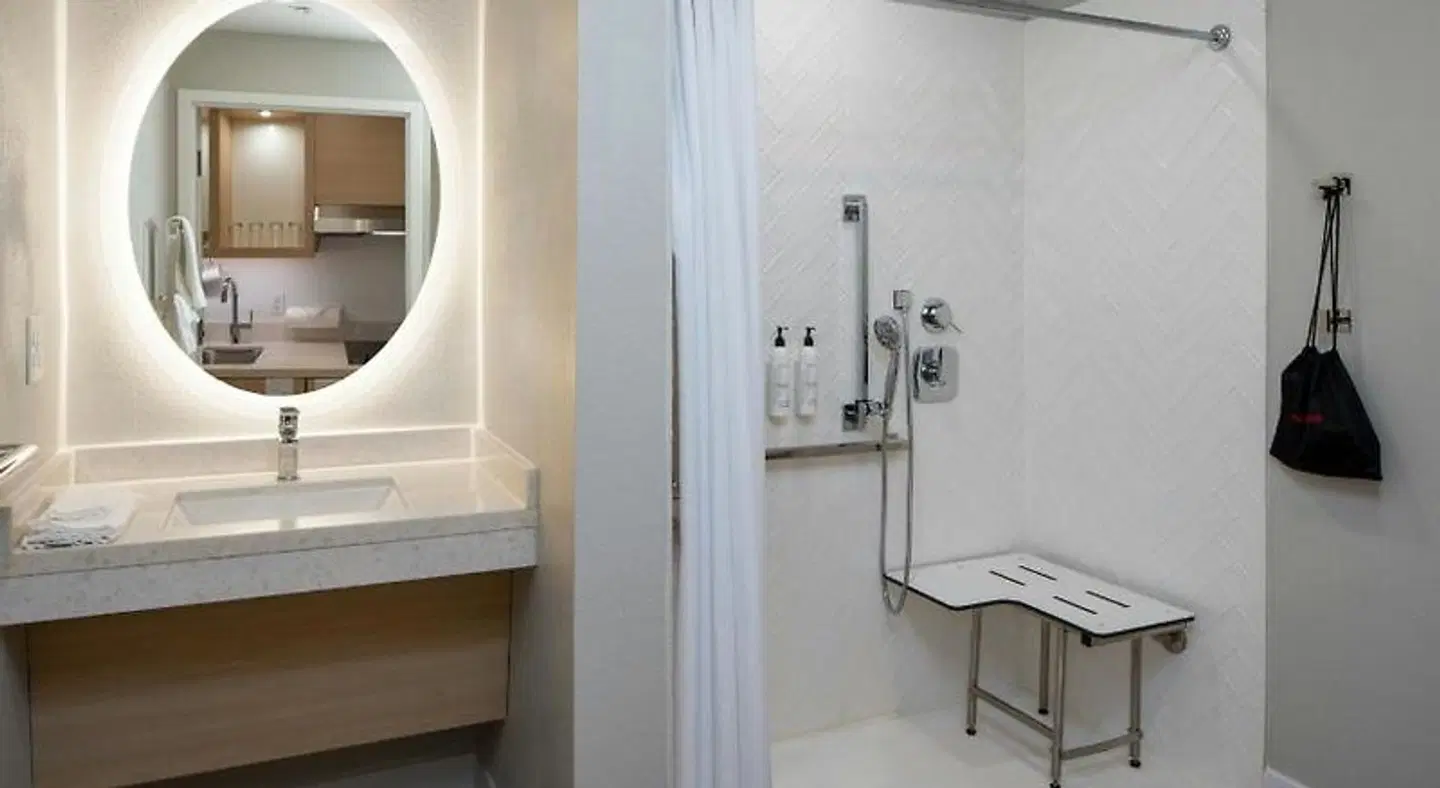 TownePlace Suites by Marriott Memphis Cordova Badezimmer