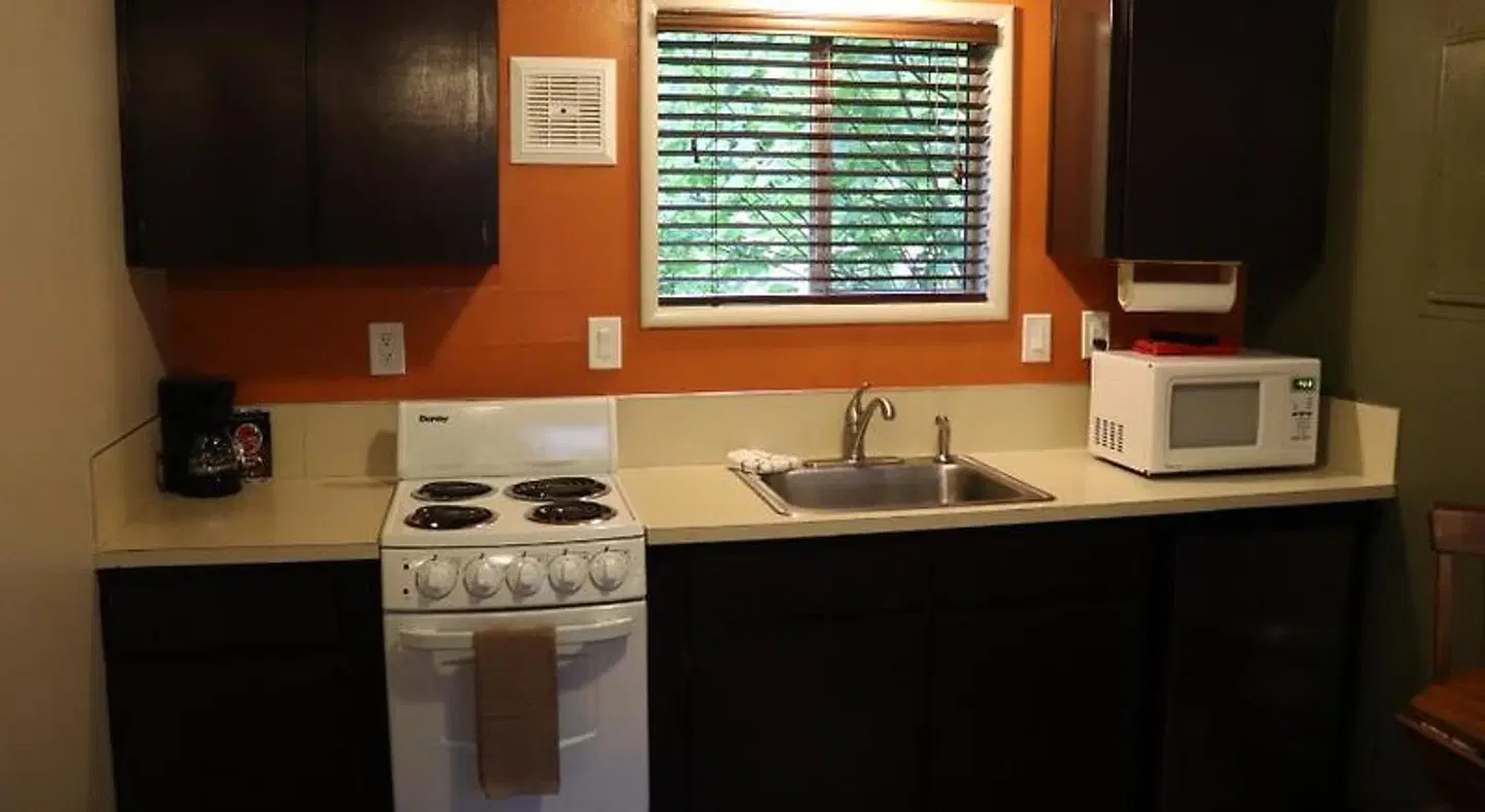 Lone Fir Resort Badezimmer