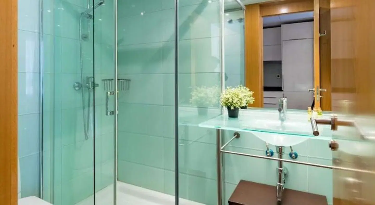 Apartamentos Sandoval Badezimmer