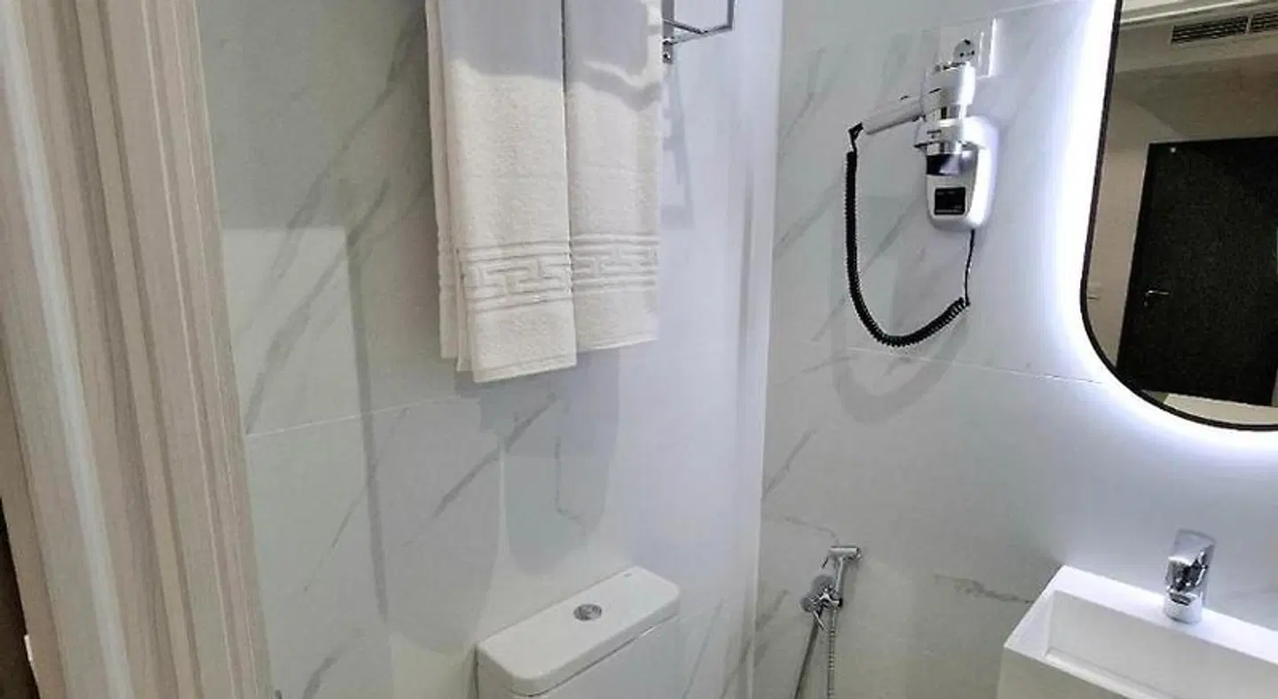 Hostal San Blas Badezimmer