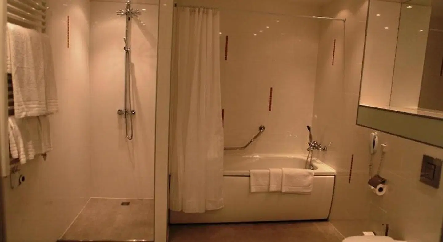 Amber Spa Boutique Hotel Badezimmer