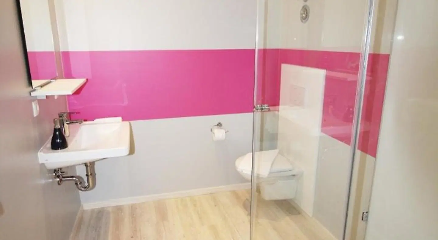 Aparthotel Gartenstadt Badezimmer