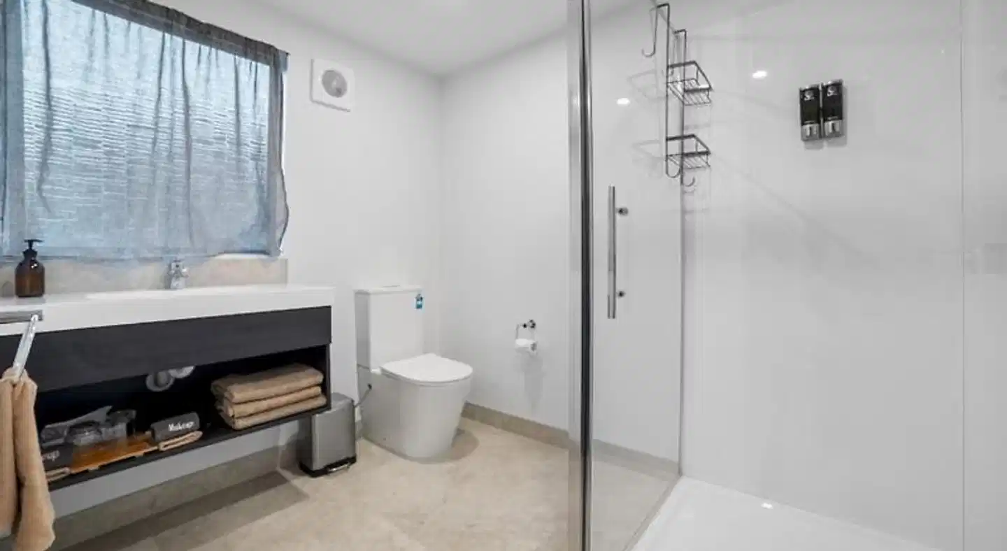 Cameron Thermal Motel Badezimmer