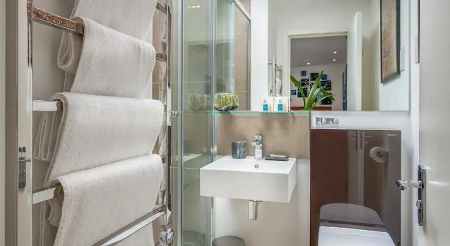 Hotel 55 Badezimmer