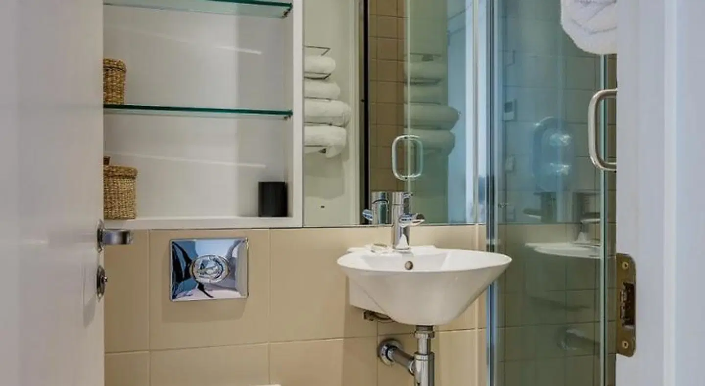 Hotel 55 Badezimmer