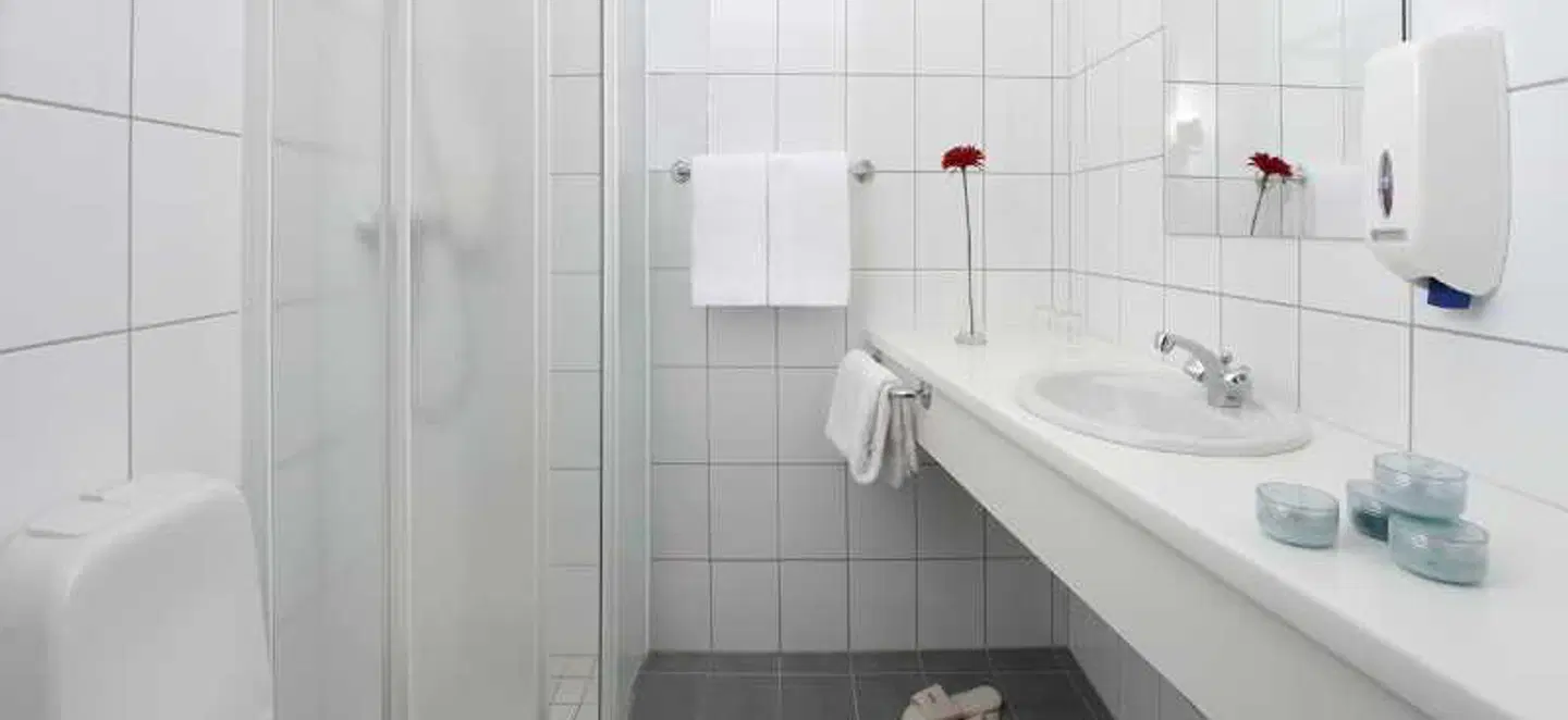 Alva Hotel Brautarholt Badezimmer