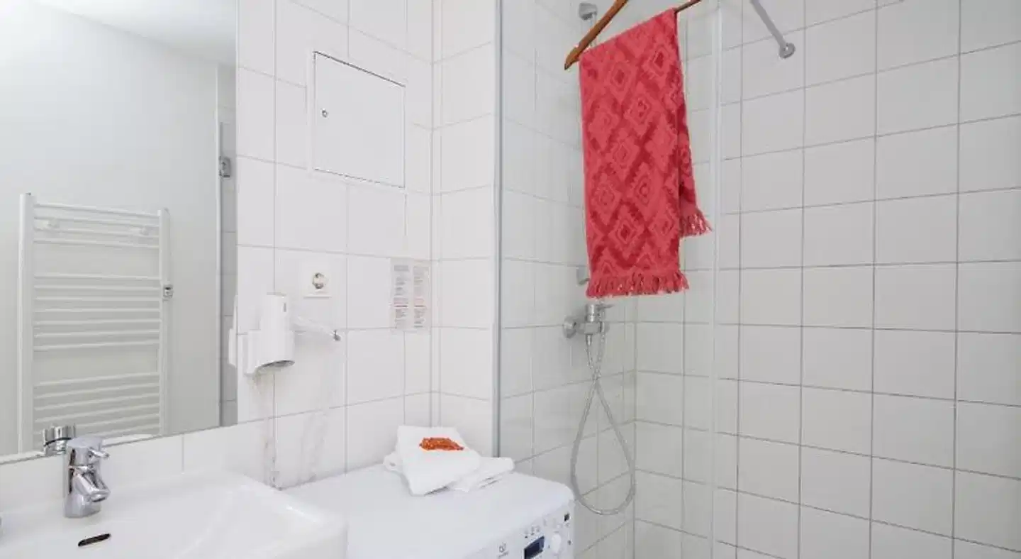 Lodge Friedrichshain Badezimmer