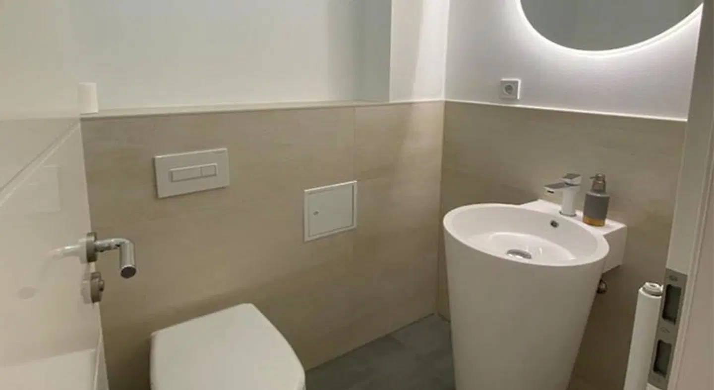 Ferienhaus Berlin Badezimmer