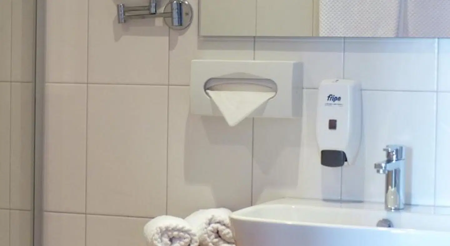 Rosenbusch Badezimmer