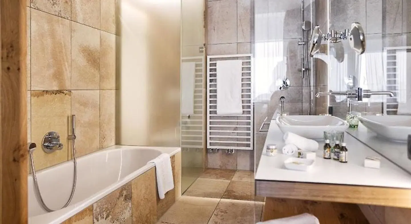 Mental Spa-Hotel Fritsch am Berg Badezimmer