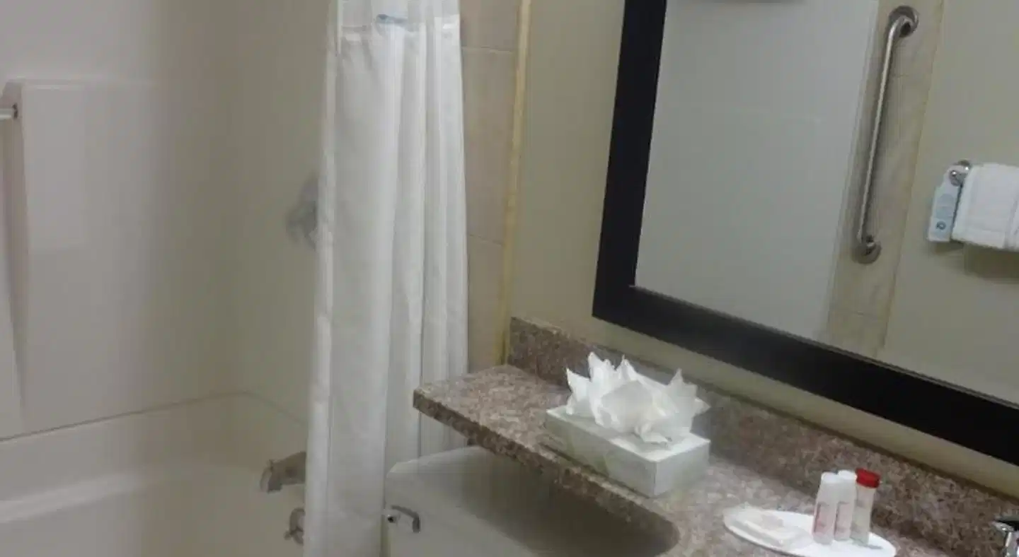 Ramada by Wyndham Staten Island Badezimmer