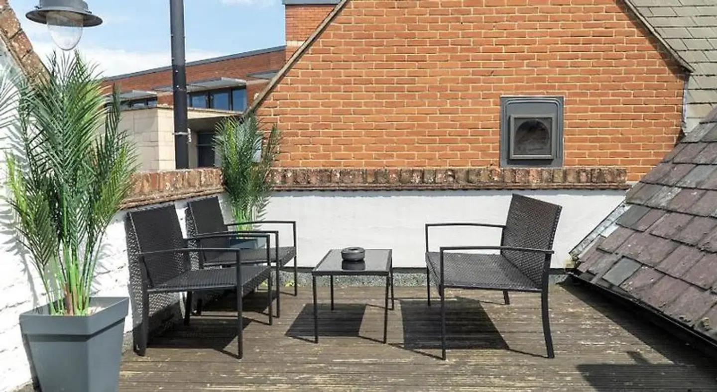 The Red Lion Hotel Terrasse