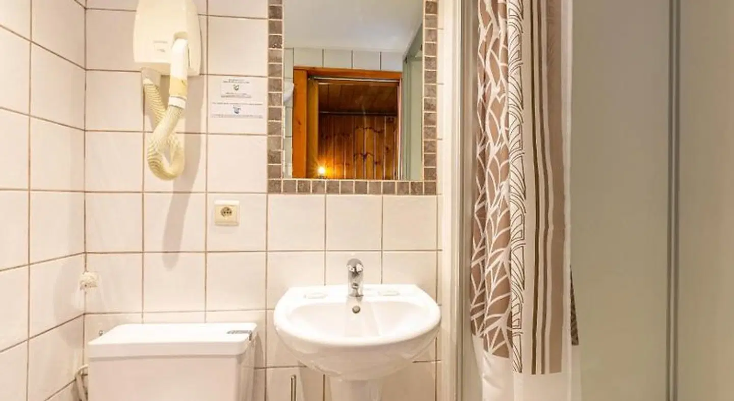 Hotel Le Chamonix Badezimmer