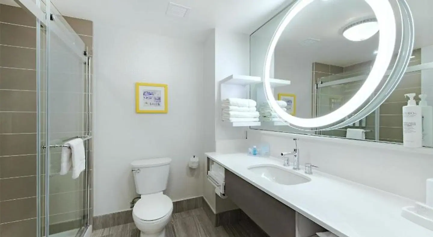 Hampton Inn & Suites Raleigh-Durham Airport-Brier Creek Badezimmer