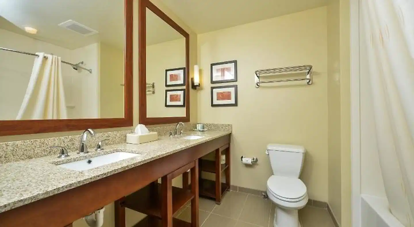 Comfort Suites Airport-University Badezimmer