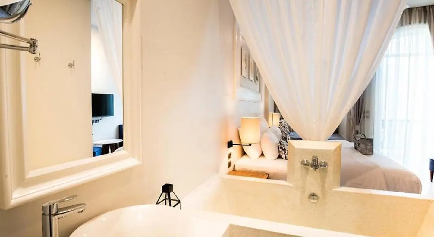 Little Nyonya Hotel Badezimmer