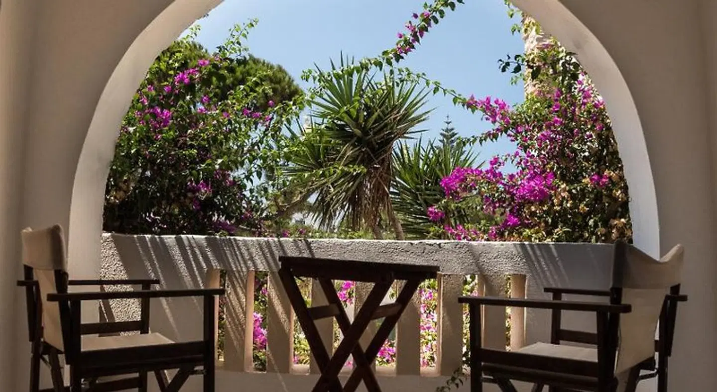 Naxos Beach Hotel Terrasse