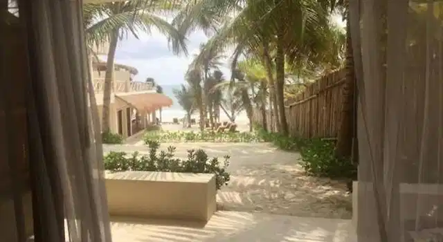 Dune Boutique Hotel Tulum Terrasse