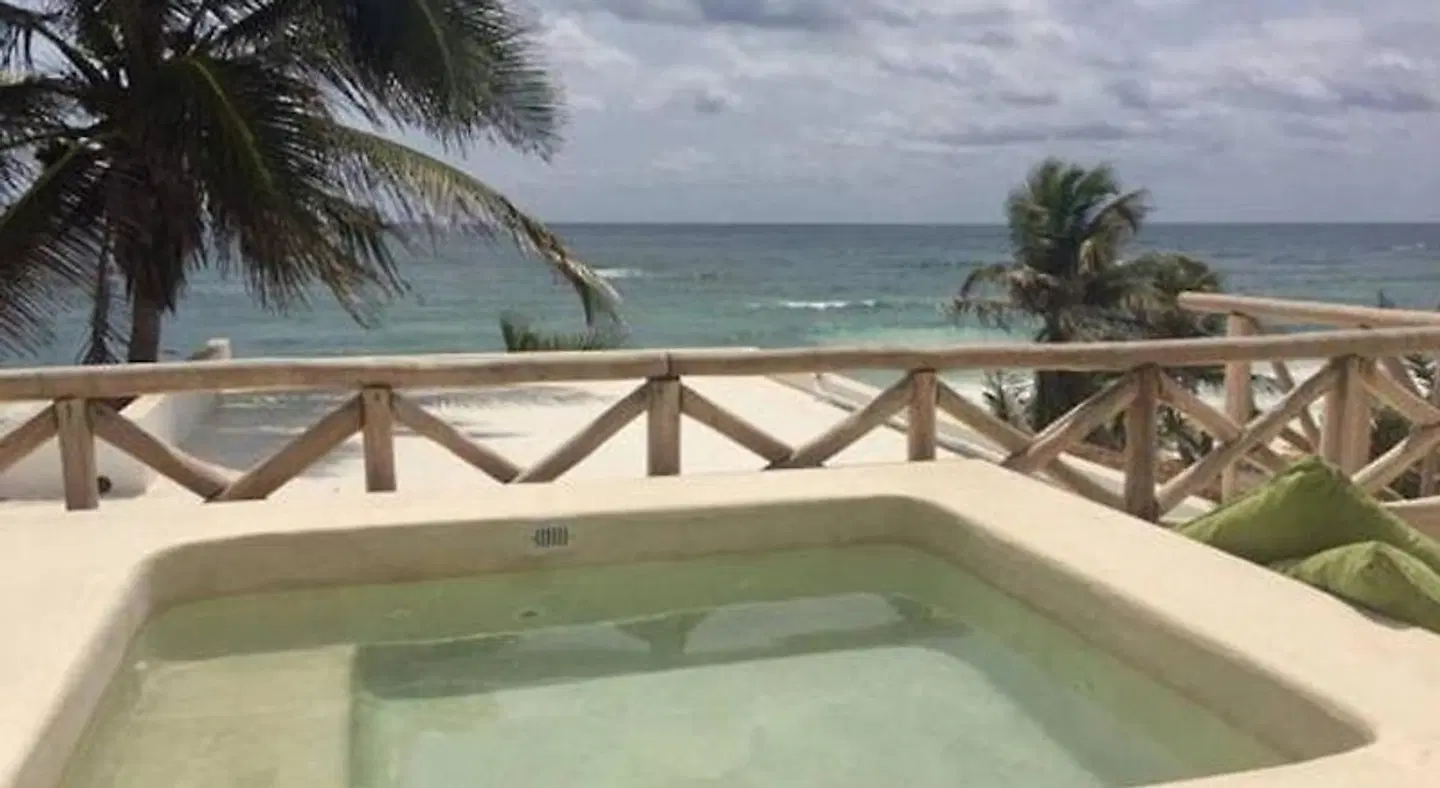 Dune Boutique Hotel Tulum Terrasse