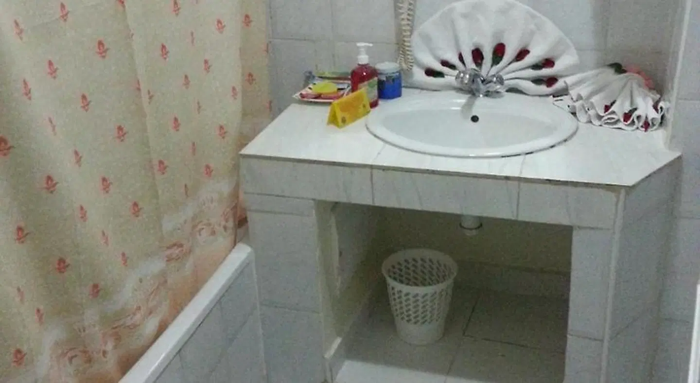Moroccan House Badezimmer