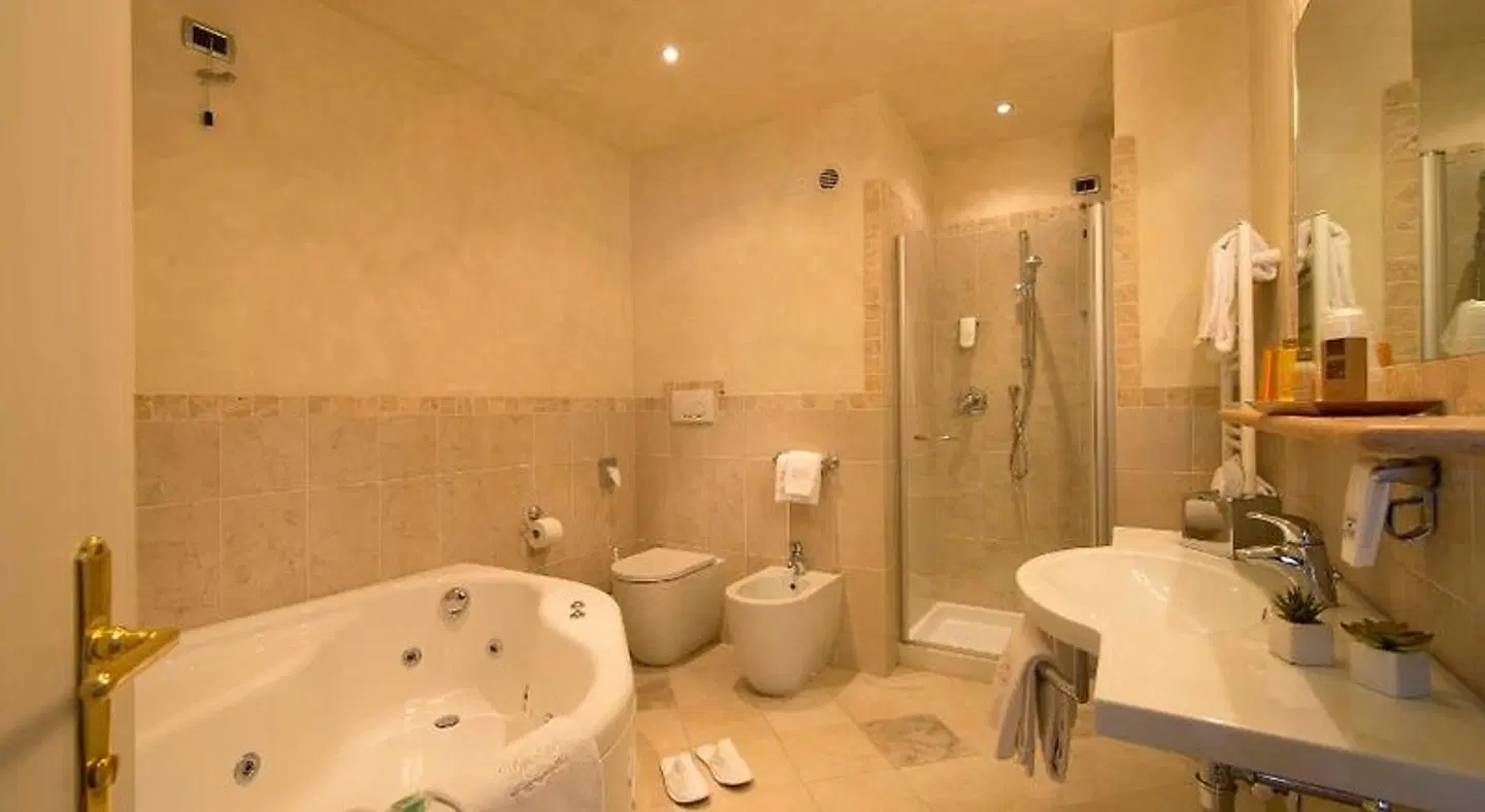 Du Lac Vital Mountain Hotel Badezimmer