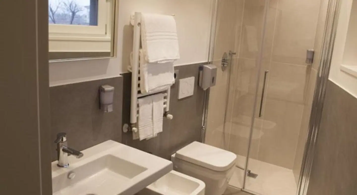 Hotel Stadio Badezimmer