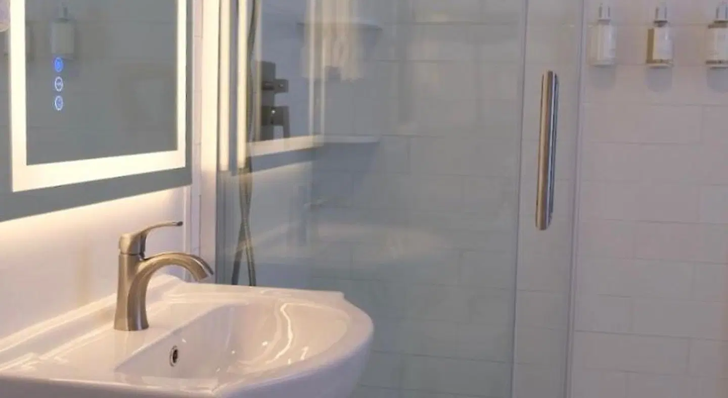 America's Cup Inn Badezimmer