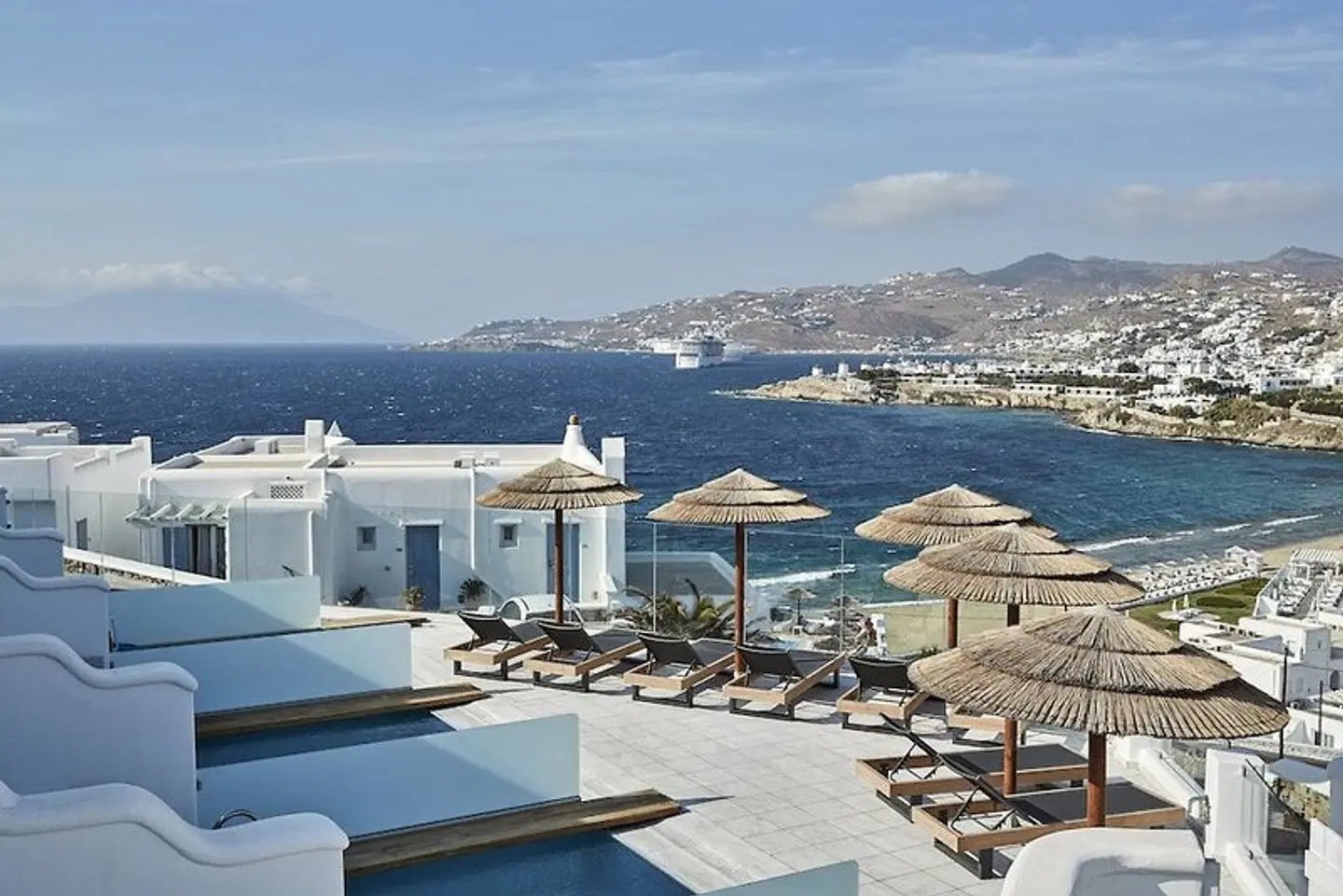 Grand Beach Hotel Terrasse