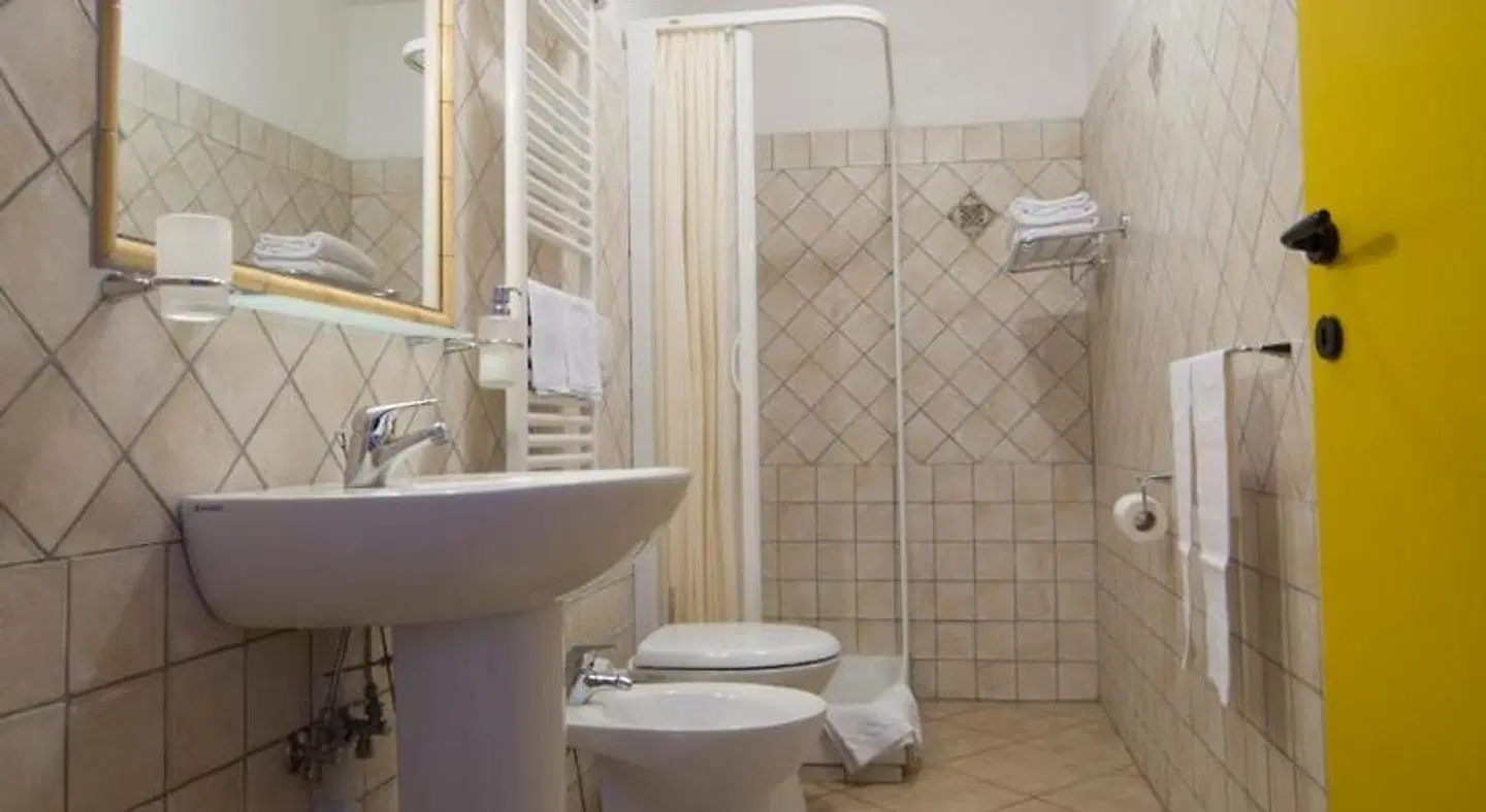 Residence Chalet Della Guida Badezimmer