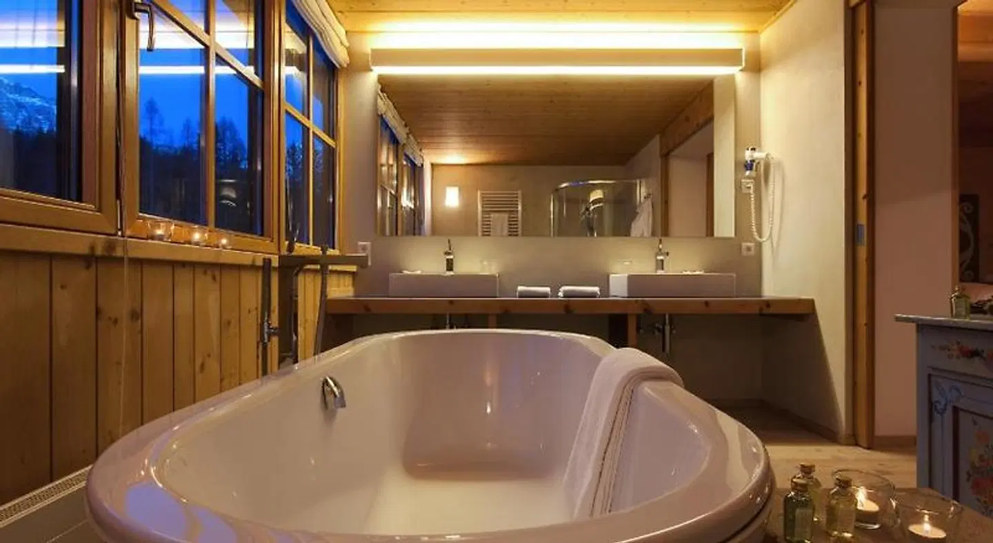 Hotel Ciasa Salares Badezimmer
