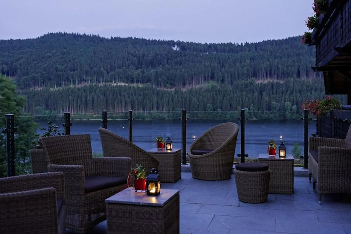 Boutique-Hotel Alemannenhof Terrasse
