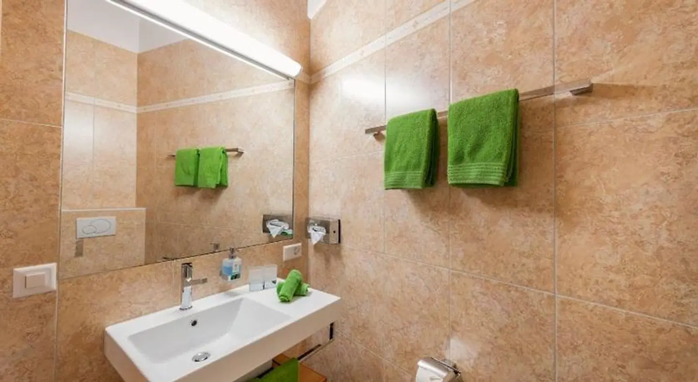 La Perla Motel Sant'Antonio Badezimmer