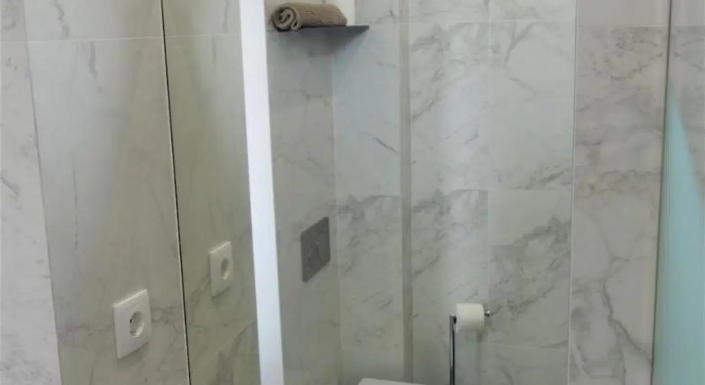 Apartamentos Pinhão Badezimmer