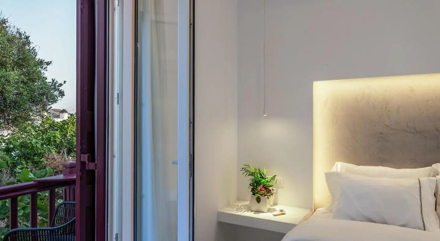 Sunset Paraportiani Rooms Badezimmer