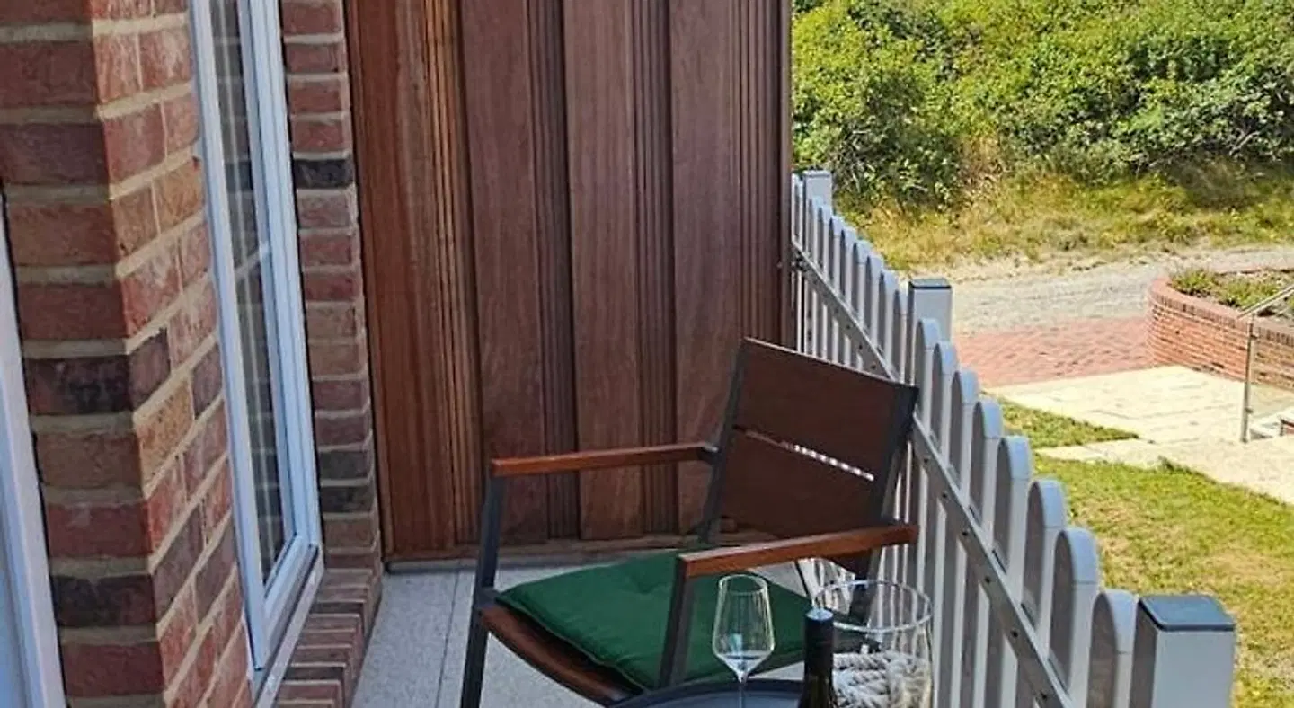 Heimathafen Juist Terrasse
