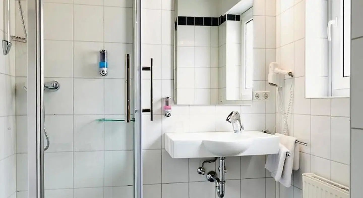 Dom-Hotel Badezimmer